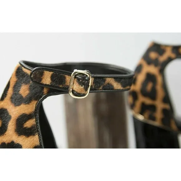 Michael Kors Amal Butterscotch Calf Hair Leather - Picture 3 of 8